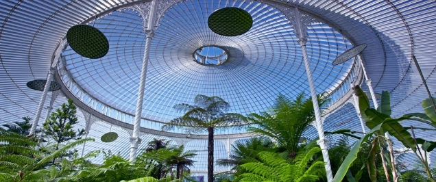 Image of large greenhouse building