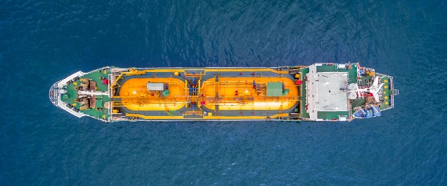 |aerial top view container ship Park for import export logistics in  pier, thailand.